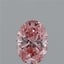 1.51 Ct. Fancy Vivid Pink Oval Lab Grown Diamond