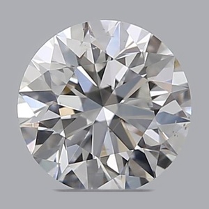 Round diamond — real photo