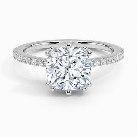 Luxe Kalina Hidden Halo Diamond Ring