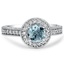 Modern Aquamarine Vintage Ring