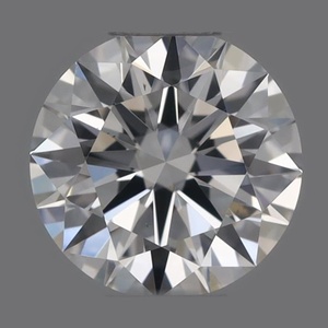 Round diamond — real photo