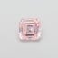 1.53 Ct. Fancy Intense  Pink Asscher Lab Grown Diamond