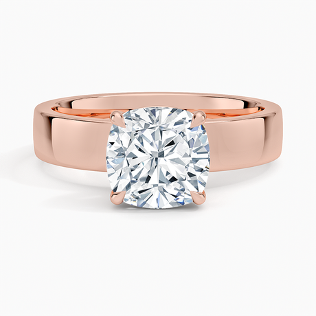 14K Rose Gold Peyton 4mm Solitaire Ring