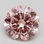 2.50 Ct. Fancy Intense Pink Round Lab Grown Diamond