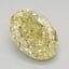 2.02 Ct. Fancy Intense Yellow Oval Lab Grown Diamond