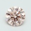 3.24 Ct. Fancy Intense Pink Round Lab Grown Diamond