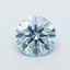 1.52 Ct. Fancy Intense Blue Round Lab Grown Diamond