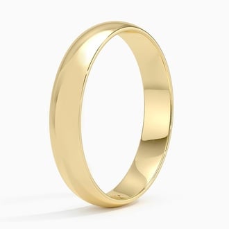 Slim Profile 4mm Wedding Ring