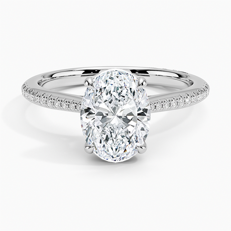 18K White Gold Tacori Founder's Diamond Ring