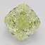 5.02 Ct. Fancy Yellow Cushion Diamond