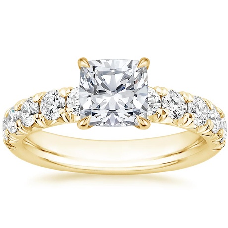 18K Yellow Gold Ellora Diamond Bridal Set