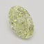 0.51 Ct. Fancy Light Yellow Oval Diamond