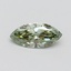 0.74 Ct. Fancy Intense Green Marquise Lab Grown Diamond