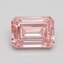 2.22 Ct. Fancy Intense Pink Emerald Lab Grown Diamond