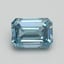 1.52 Ct. Fancy Intense Blue Emerald Lab Grown Diamond