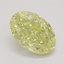 0.51 Ct. Fancy Intense Yellow Oval Diamond
