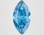 4.07 Ct. Fancy Vivid Blue Marquise Lab Grown Diamond