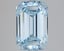2.60 Ct. Fancy Intense Blue Emerald Lab Grown Diamond