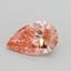 1.04 Ct. Fancy Intense Pink Pear Lab Grown Diamond