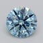 1.34 Ct. Fancy Blue Round Lab Grown Diamond