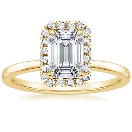 18K Yellow Gold Vienna Diamond Bridal Set (1/2 ct. tw.)