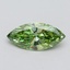 1.00 Ct. Fancy Vivid Green Marquise Lab Grown Diamond