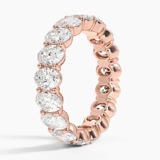 Oval Eternity Lab Diamond Ring (4 ct. tw.)