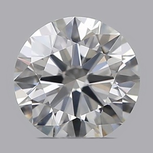 Round diamond — real photo