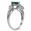 The Sundara Ring, smalltop view on a hand