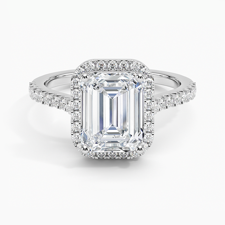 Adorned Odessa Halo Diamond Ring - Brilliant Earth
