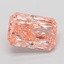4.08 Ct. Fancy Vivid Pink Radiant Lab Grown Diamond