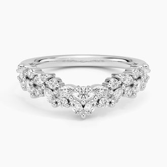 Jardiniere Diamond Contour Ring (1/2 ct. tw.) in 18K White Gold