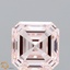 3.09 Ct. Fancy Pink Asscher Lab Grown Diamond