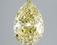 3.53 Ct. Fancy Yellow Pear Lab Grown Diamond