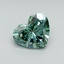1.89 Ct. Fancy Vivid Green Heart Lab Grown Diamond