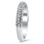 The Piedmont Ring, smalltop view on a hand