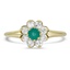 Retro Emerald Vintage Ring
