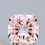 3.06 Ct. Fancy Intense Pink Cushion Lab Grown Diamond