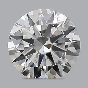 Round diamond — real photo