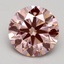 2.50 Ct. Fancy Intense Pink Round Lab Grown Diamond