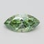 1.18 Ct. Fancy Vivid Green Marquise Lab Grown Diamond