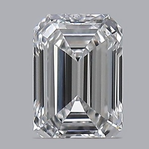 Emerald diamond — real photo