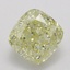 1.01 Ct. Fancy Light Yellow Cushion Diamond