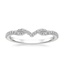 18K White Gold Rhea Diamond Ring, smalltop view