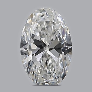 Oval diamond — real photo