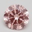 2.50 Ct. Fancy Intense Pink Round Lab Grown Diamond