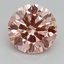 1.71 Ct. Fancy Intense Pink Round Lab Grown Diamond