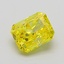 1.01 Ct. Fancy Vivid  Yellow Radiant Lab Grown Diamond