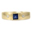 Modern Sapphire Vintage Ring
