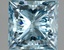 2.98 Ct. Fancy Vivid Blue Princess Lab Grown Diamond
